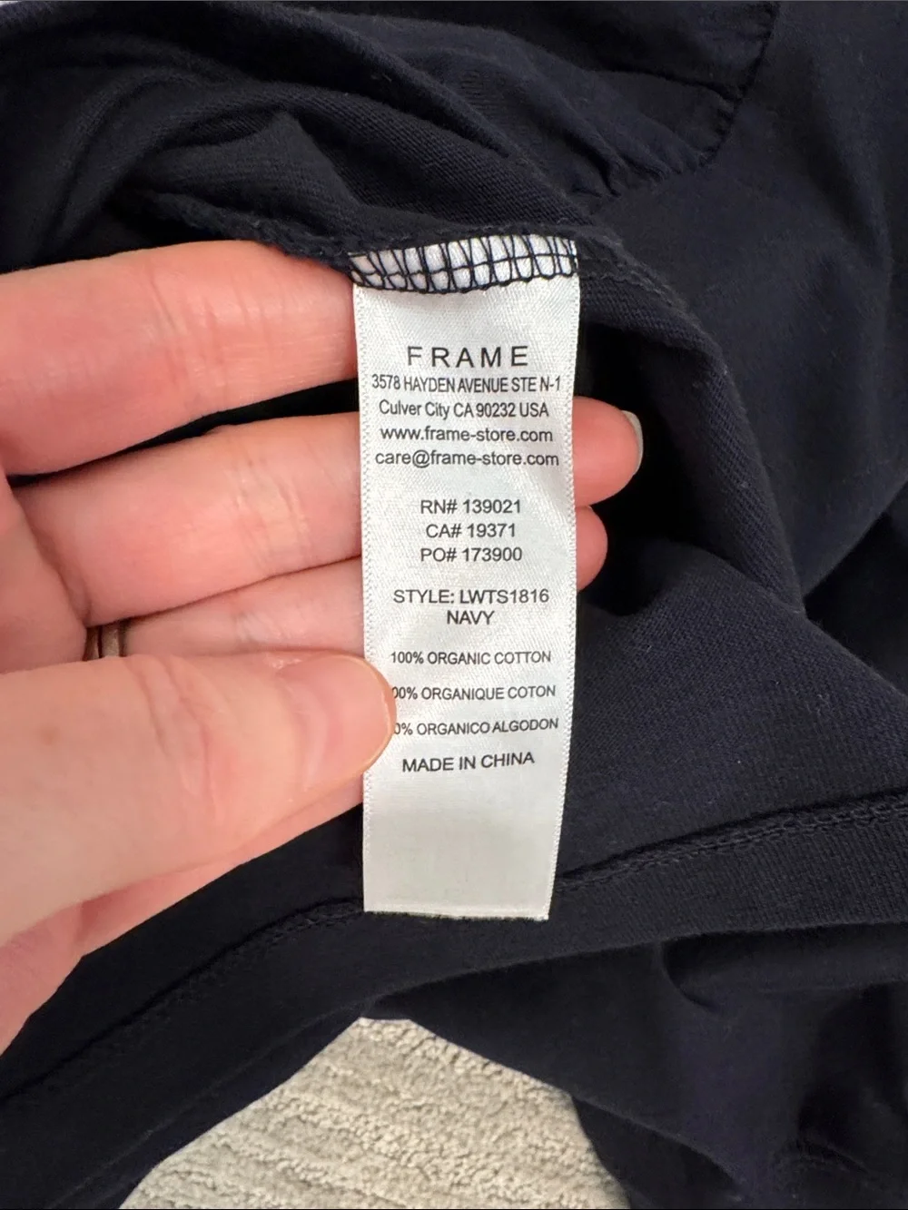 Frame Denim only tried